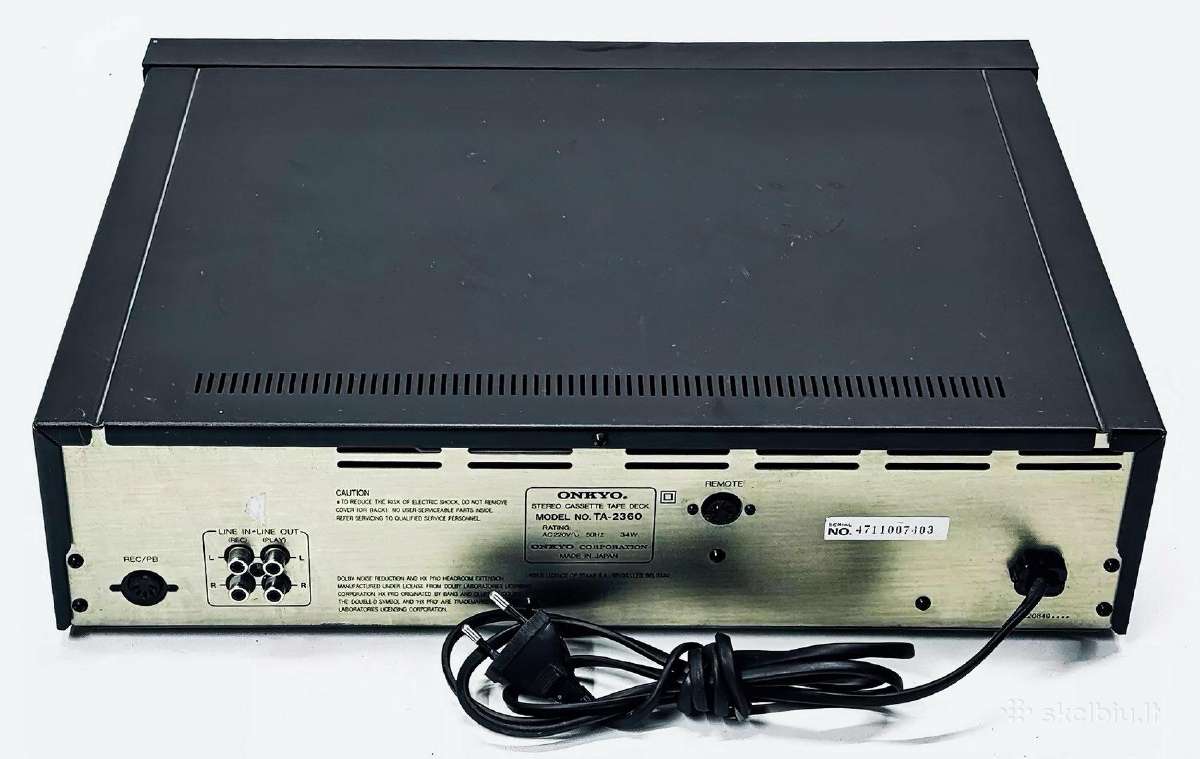 Marantz Sd 6020 Onkyo Ta-2055 Ta-2360 - nuotraukos Nr. 24