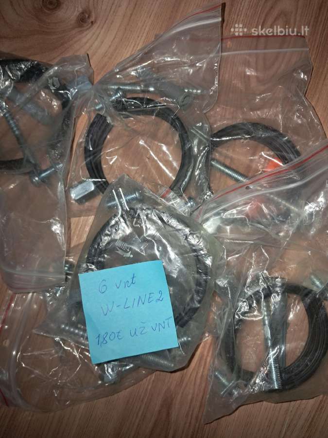 Vamzdžių laikikliai ir vidaus nuotekų alkūnės - nuotraukos Nr. 23