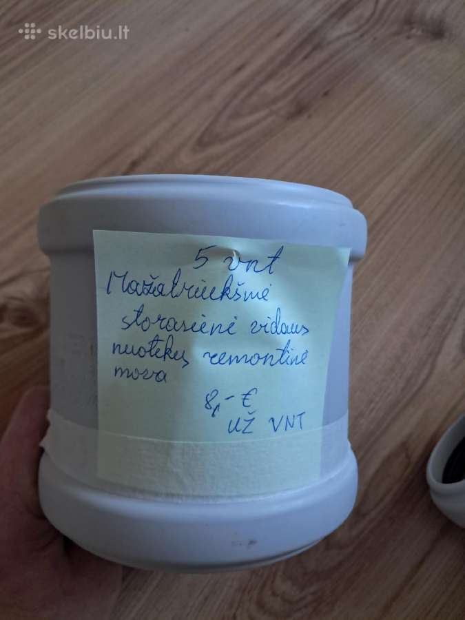 Vamzdžių laikikliai ir vidaus nuotekų alkūnės - nuotraukos Nr. 25