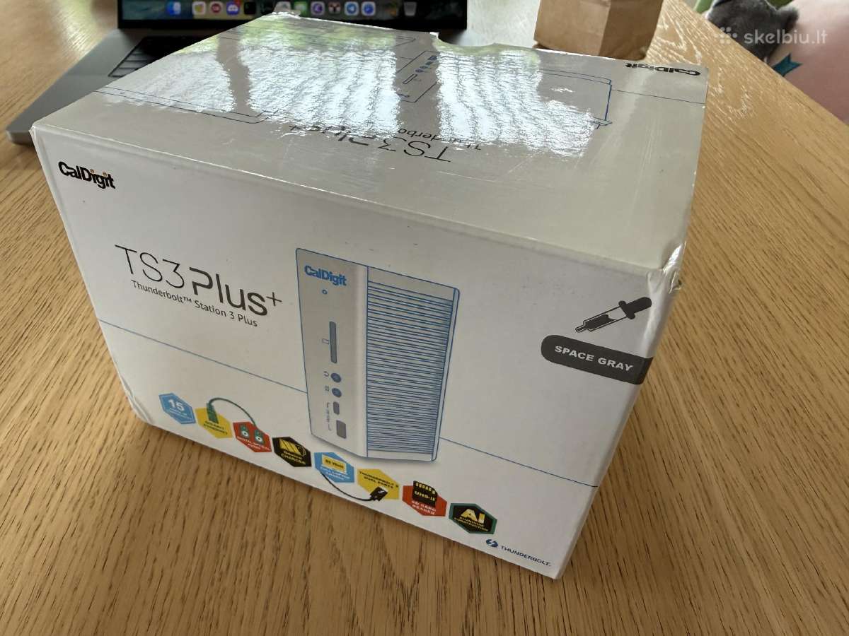 Caldigit Ts3 Plus laptopo dockas