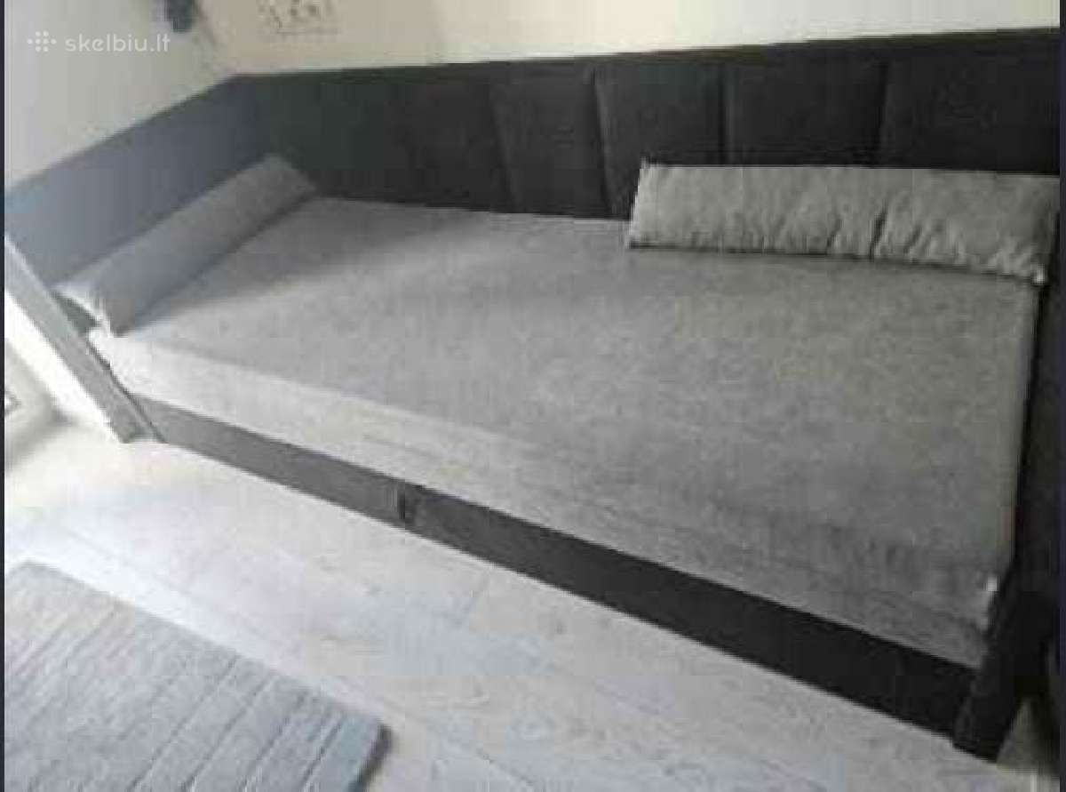 Sofa Fulgeo Poco 4, Poco 10, pilka sp