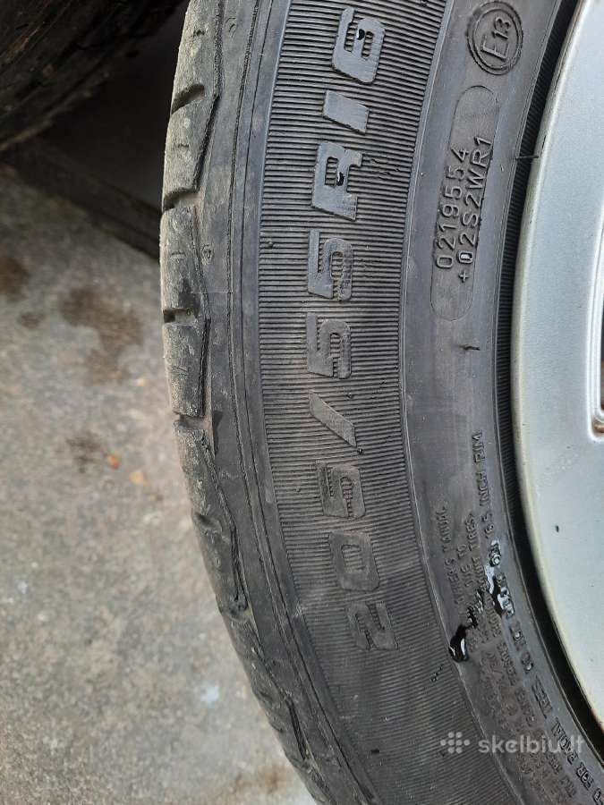 Ratlankiai su padangom 205/55r16, amortizatoriai - nuotraukos Nr. 5