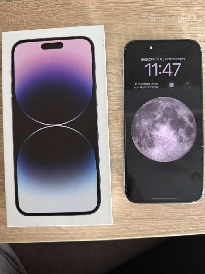 Phone 14 Pro Max 128 GB Deep Purple, 85 % baterija