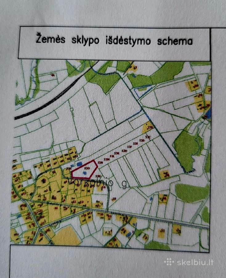 Namų valdos sklypas Lieplaukėje!