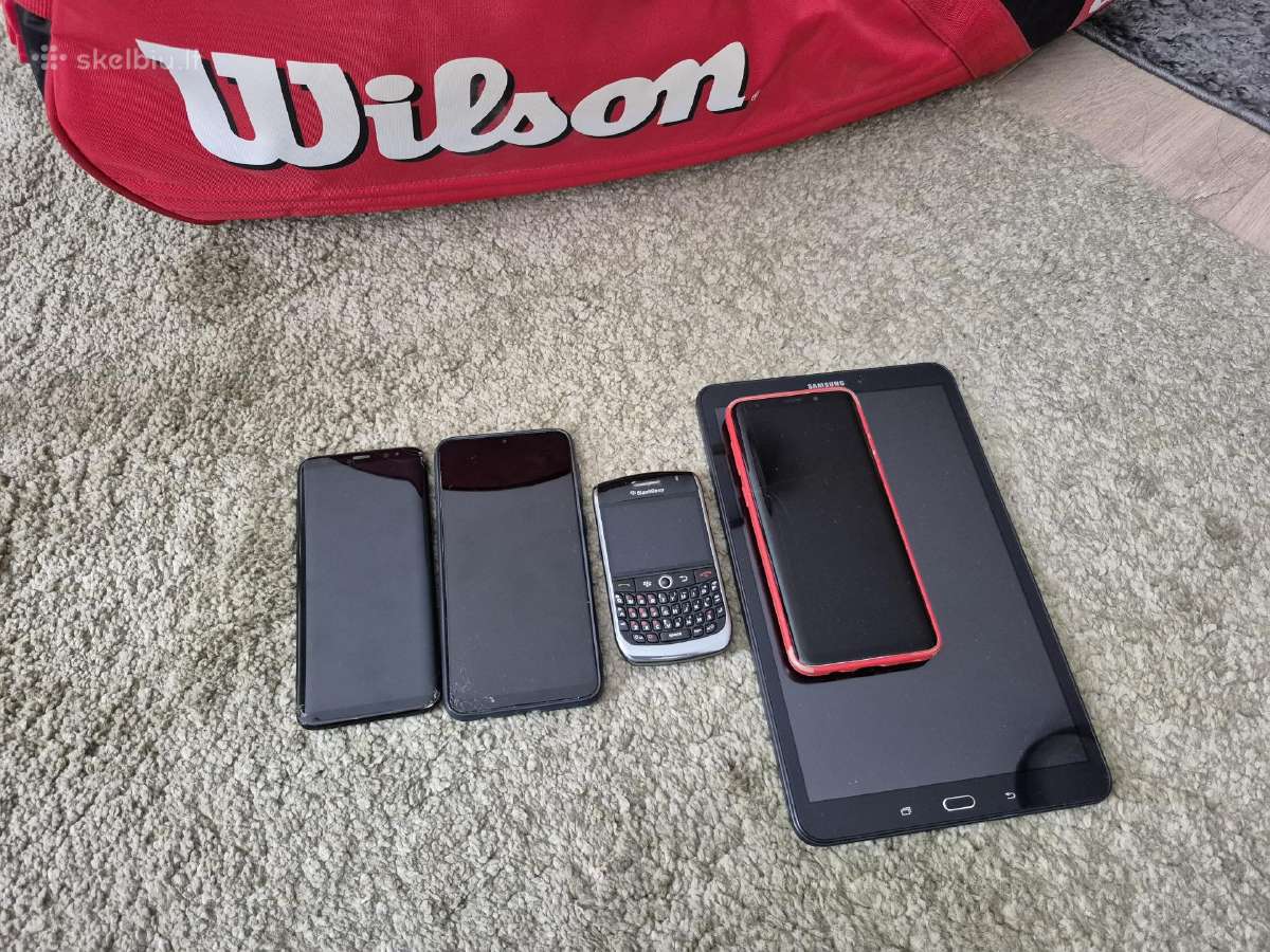 4 telefonai, 1 plansete