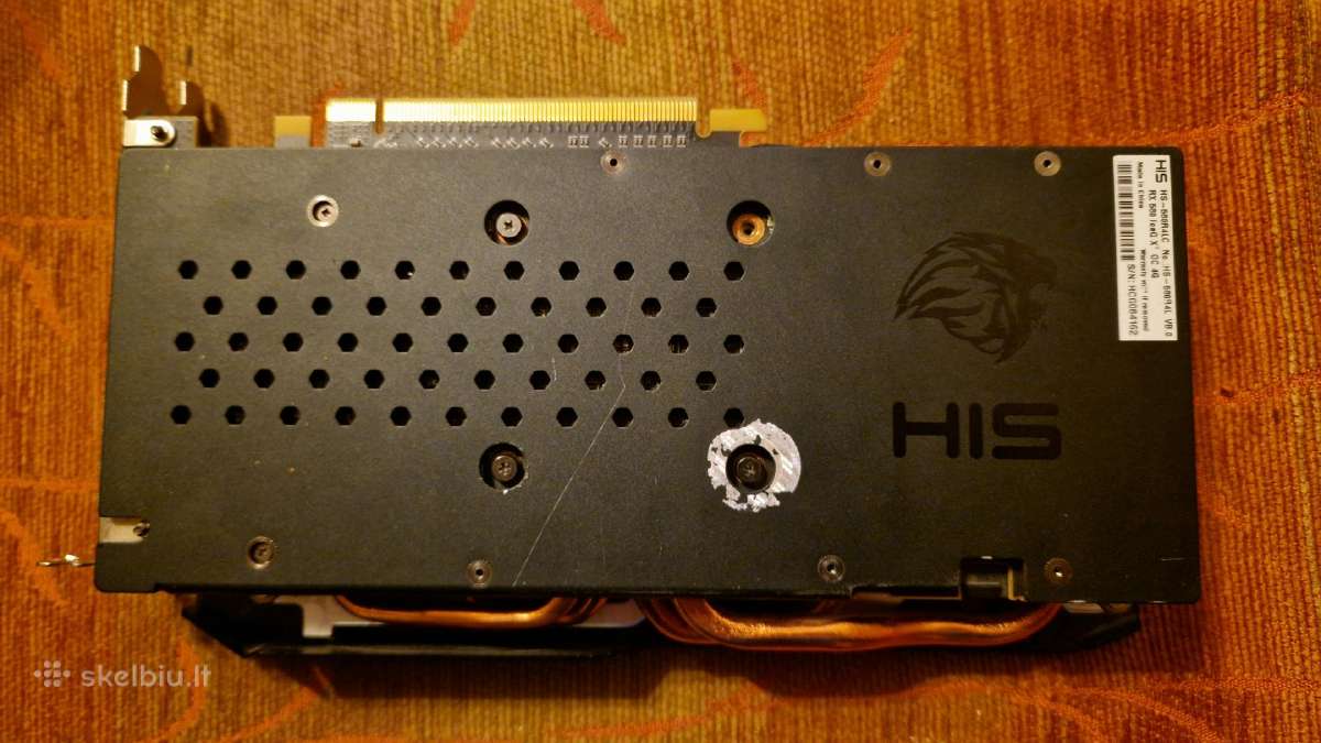 Rx 580 - nuotraukos Nr. 2