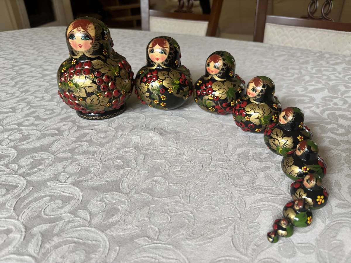 Matrioška, 10 dalių - nuotraukos Nr. 2
