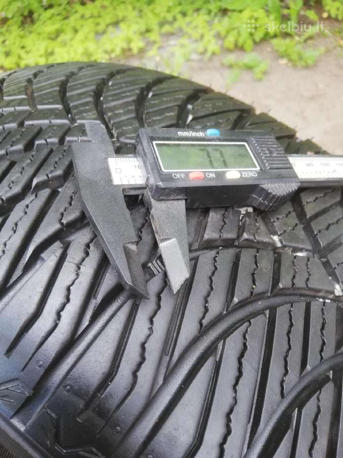 7,7mm 2024m kaip naujos 225/55 R16 - nuotraukos Nr. 5