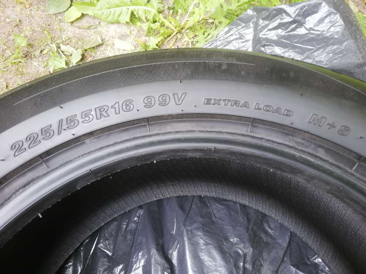 7,7mm 2024m kaip naujos 225/55 R16 - nuotraukos Nr. 7