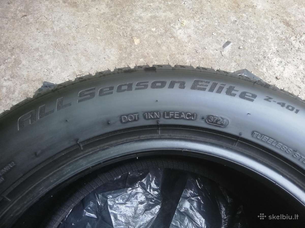 7,7mm 2024m kaip naujos 225/55 R16 - nuotraukos Nr. 3