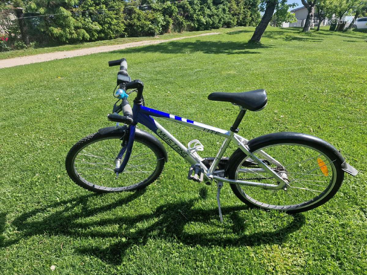 Vaikiškas aliuminis dviratis Mustang 24" 60€ - nuotraukos Nr. 4