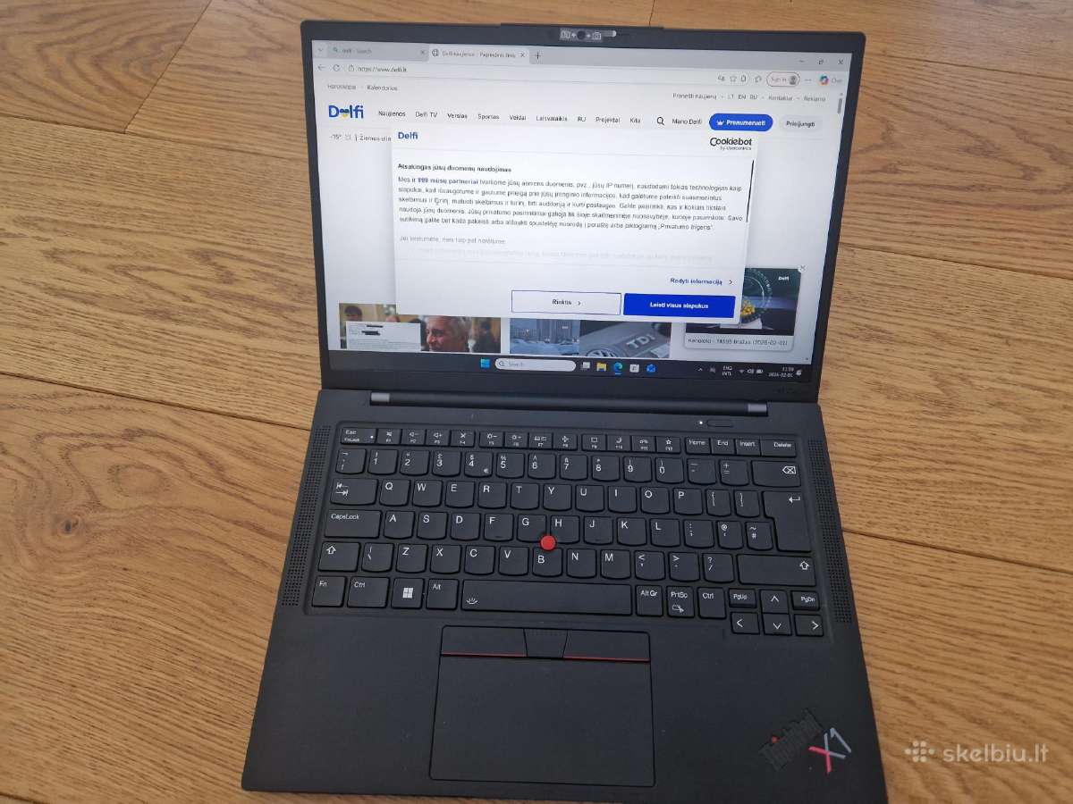 Lenovo x1 carbon gen 10 - nuotraukos Nr. 5