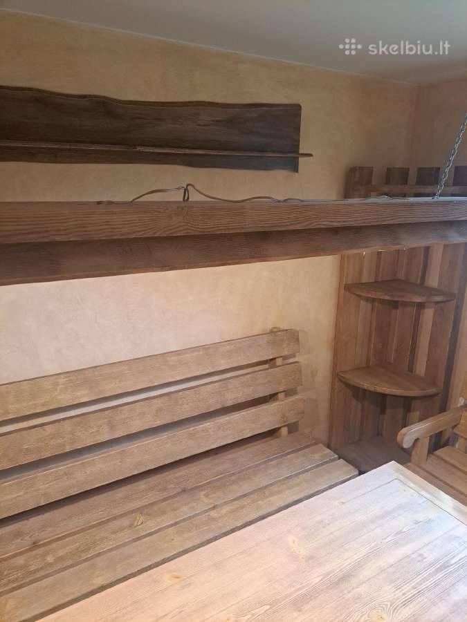 Parduodu puikios kokybės medinius pirties baldus - nuotraukos Nr. 2
