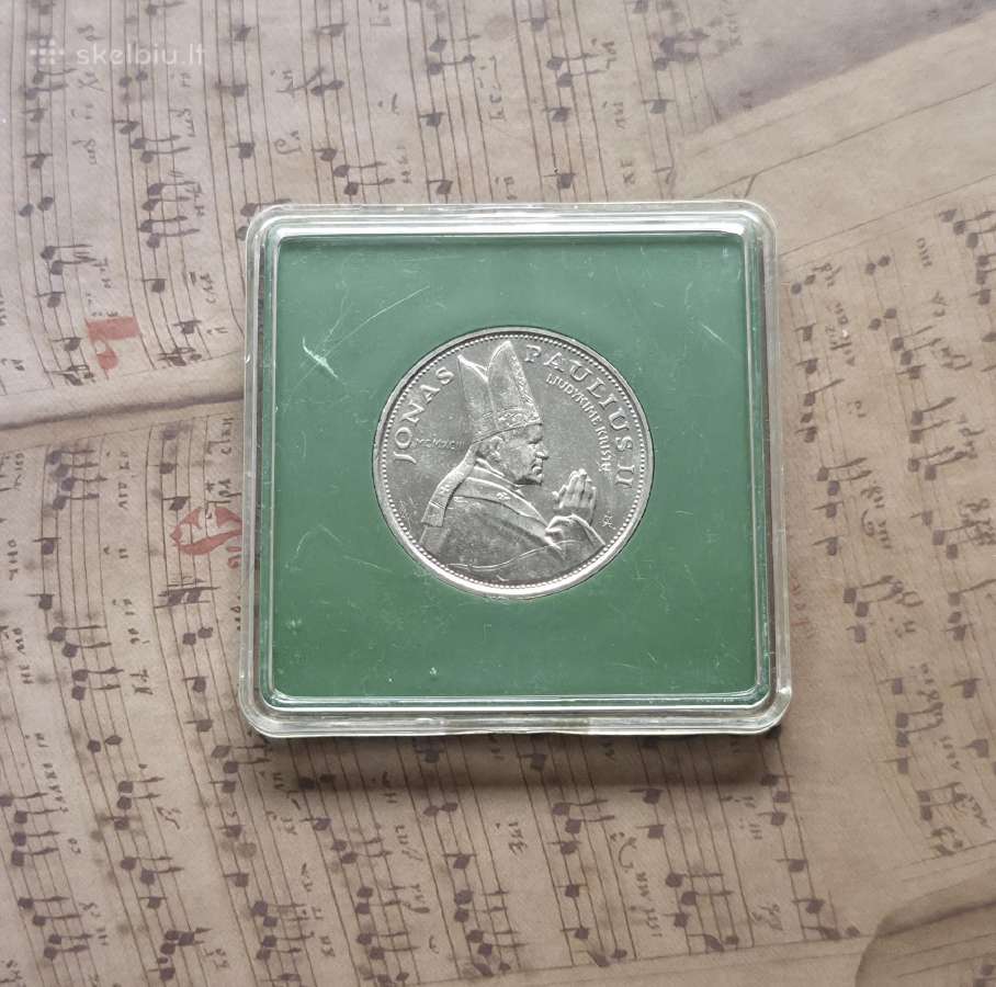10 litų 1993 Lietuva - Popiežiaus vizitas