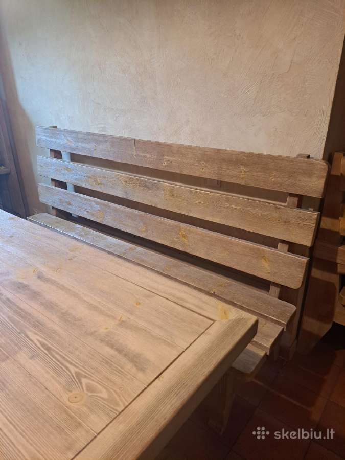 Parduodu puikios kokybės medinius pirties baldus - nuotraukos Nr. 3