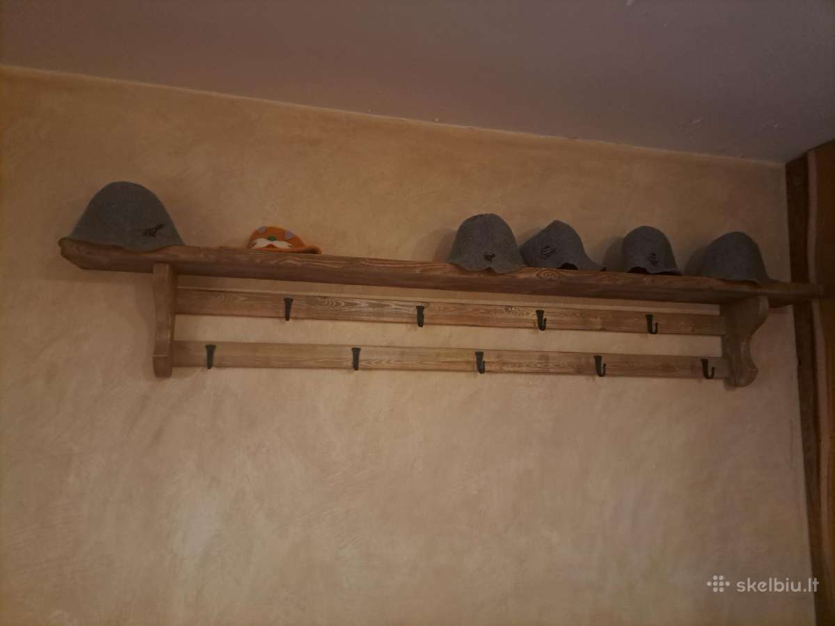 Parduodu puikios kokybės medinius pirties baldus - nuotraukos Nr. 11