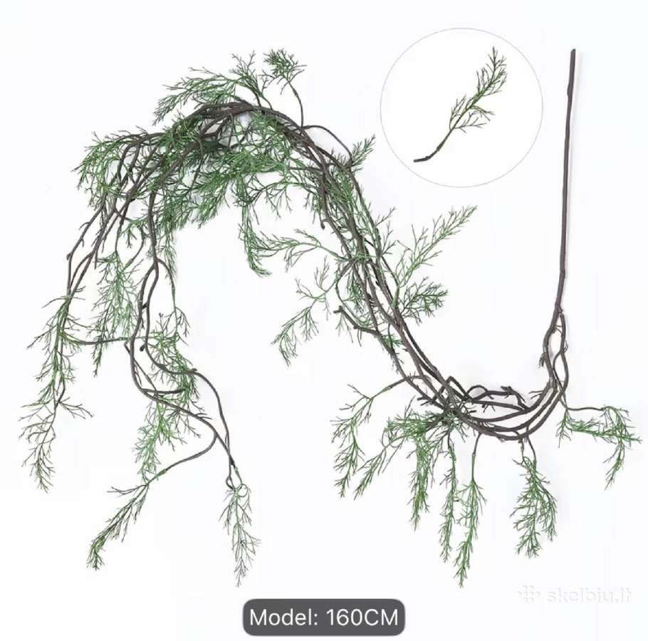 Dirbtinis vijoklinis augalas 160cm ilgio - nuotraukos Nr. 6