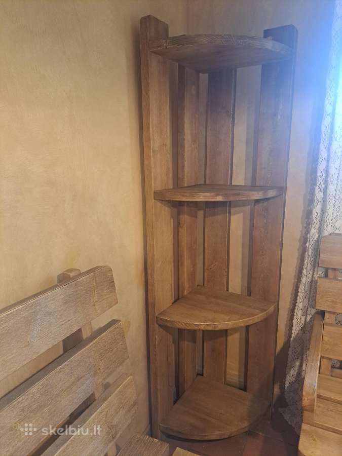 Parduodu puikios kokybės medinius pirties baldus - nuotraukos Nr. 16