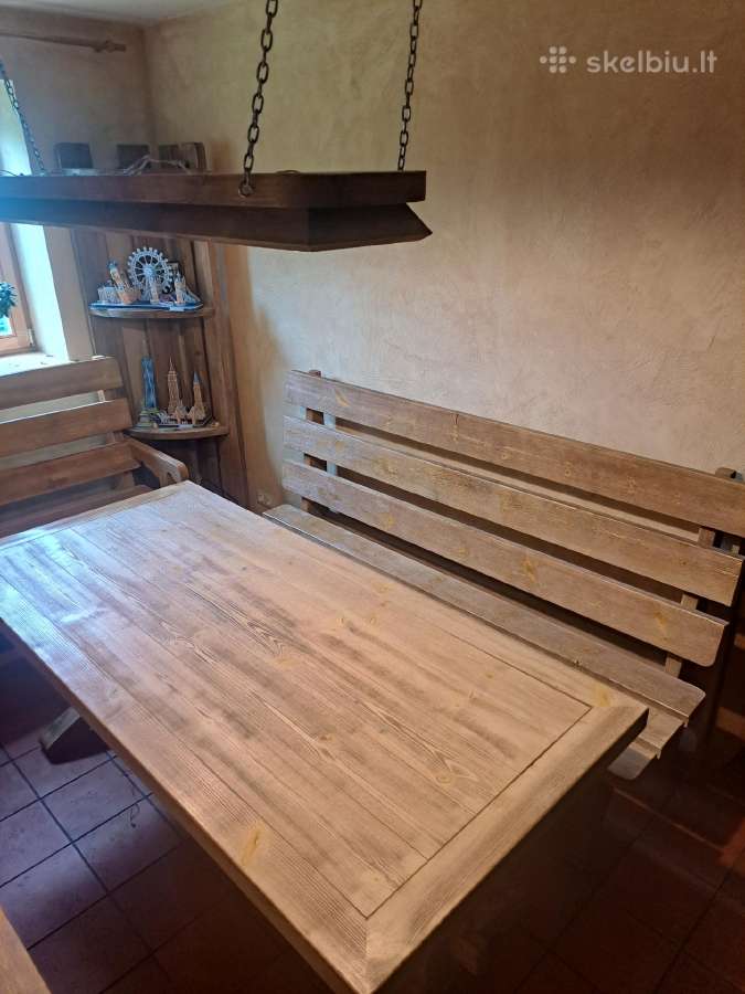 Parduodu puikios kokybės medinius pirties baldus - nuotraukos Nr. 17