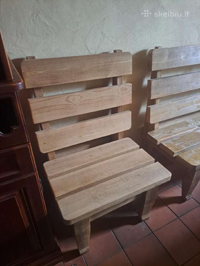 Parduodu puikios kokybės medinius pirties baldus - nuotraukos Nr. 20