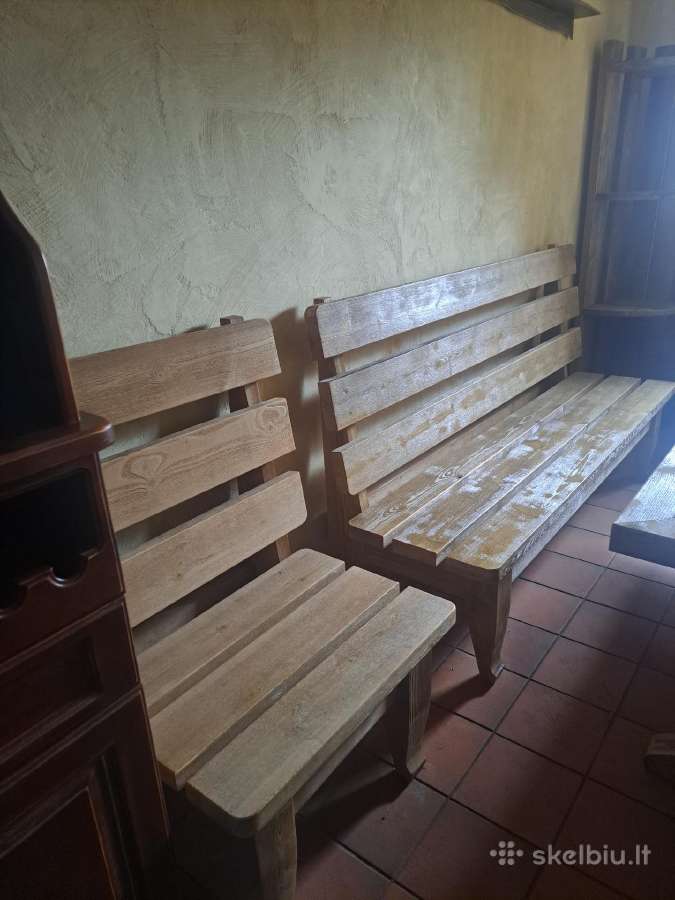 Parduodu puikios kokybės medinius pirties baldus - nuotraukos Nr. 21