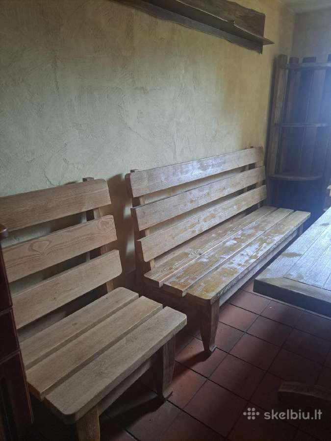 Parduodu puikios kokybės medinius pirties baldus - nuotraukos Nr. 22