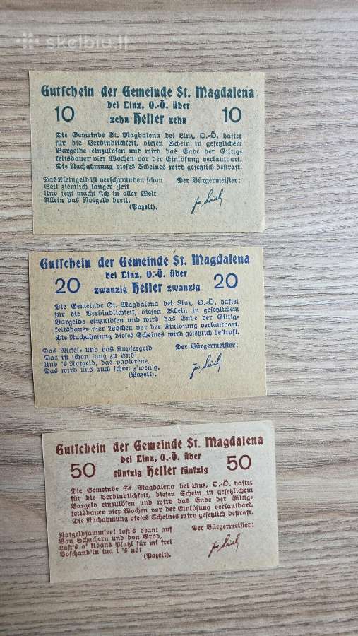 1920/1923 metų Austrijos notgeldai - nuotraukos Nr. 2
