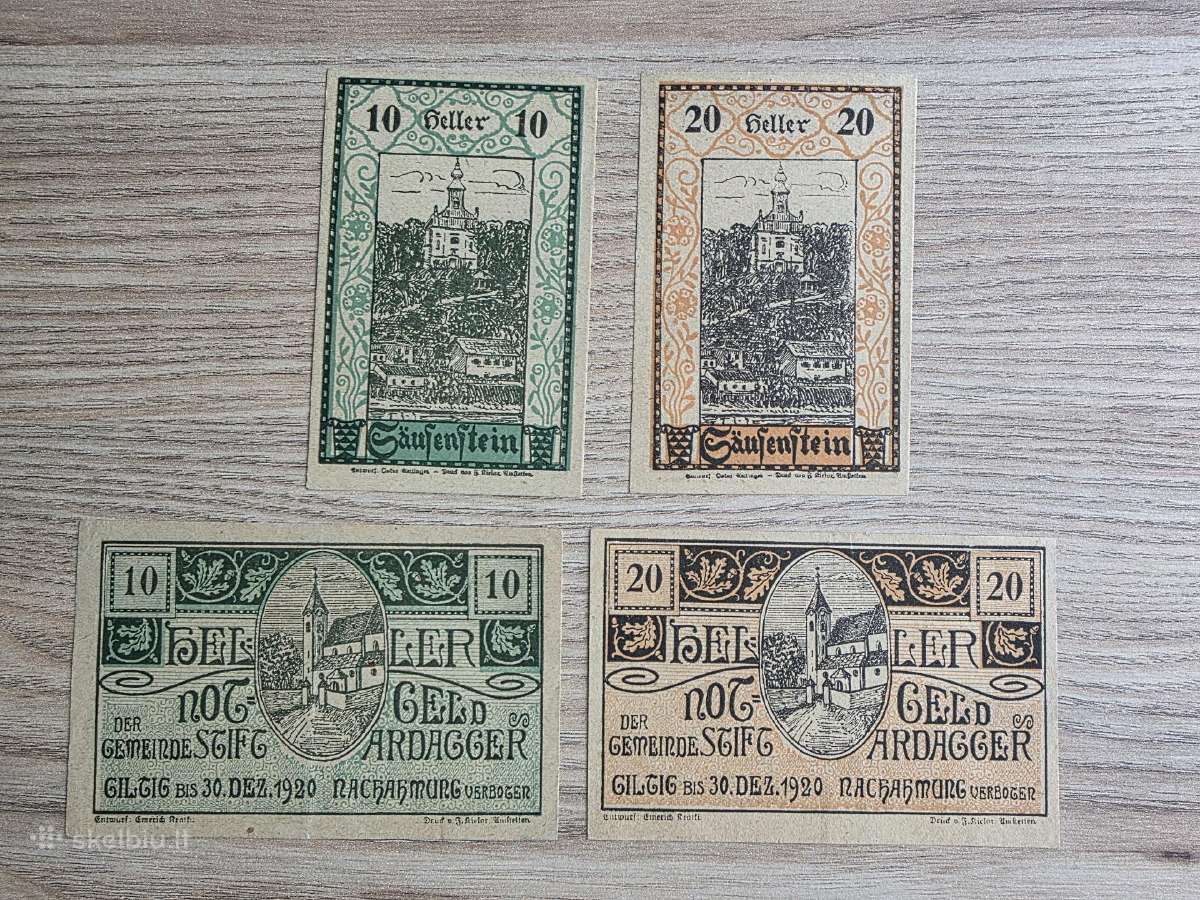 1920/1923 metų Austrijos notgeldai - nuotraukos Nr. 7