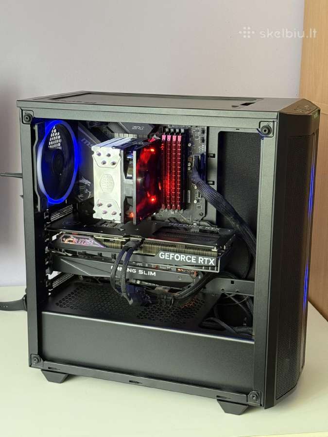 Žaidimų kompiuteris Rtx 4070 Super / i9 / 32gb RAM