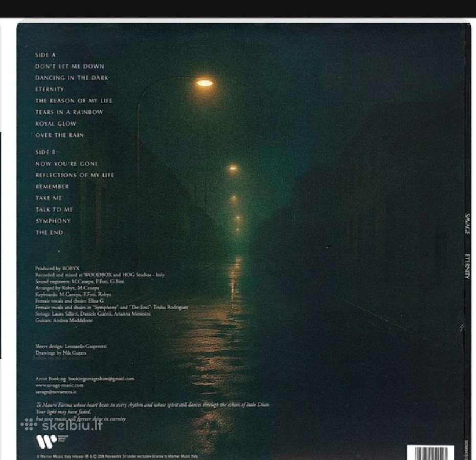 Vinilas italo disko Savage - nuotraukos Nr. 2