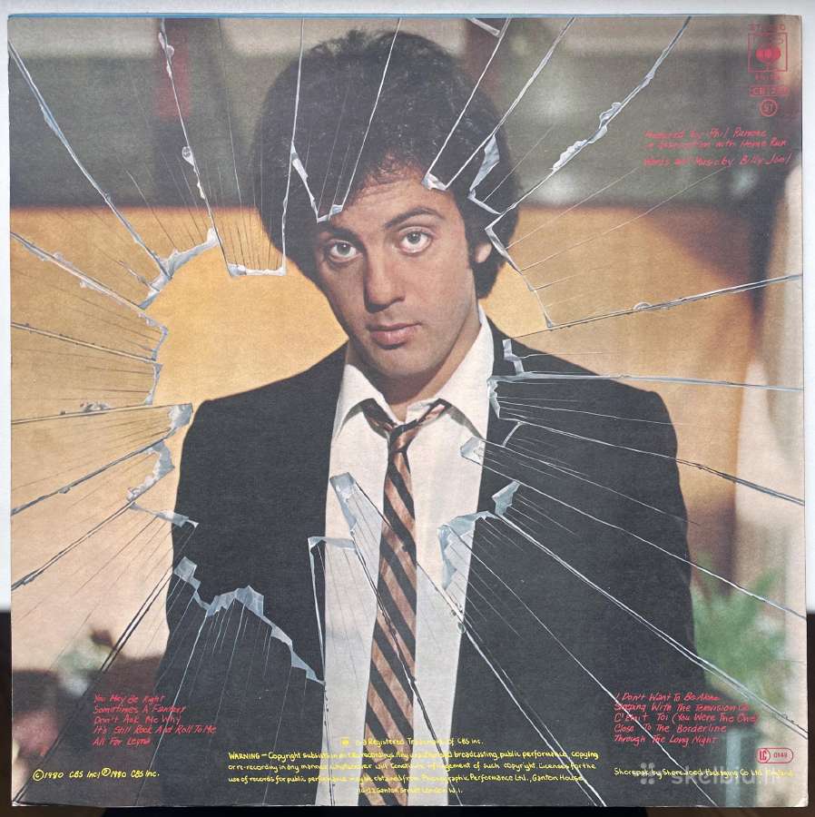 Billy Joel - Glass Houses ' 1980 - nuotraukos Nr. 2
