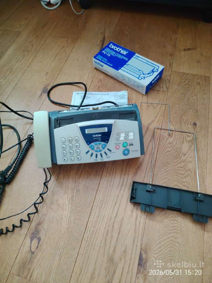 Brother Fax-t104 fakso aparatas
