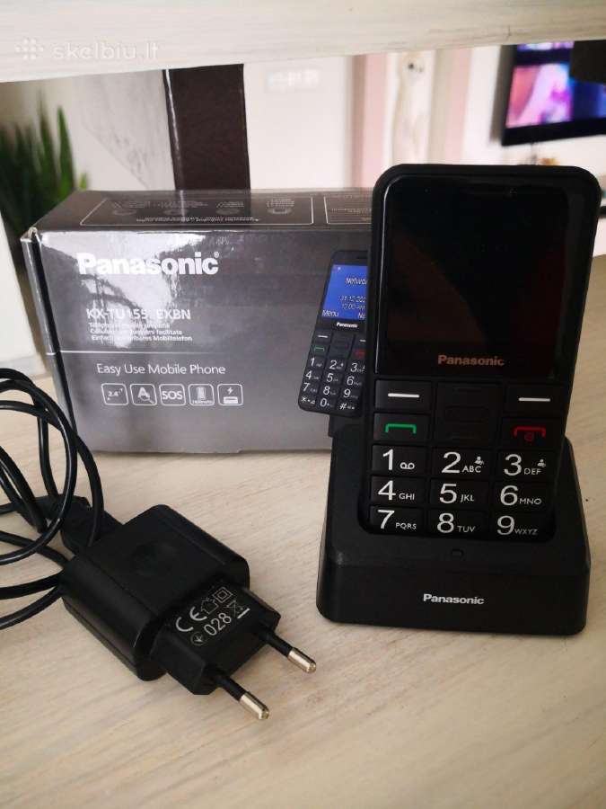 Panasonic mobilusis telefonas,senjorams