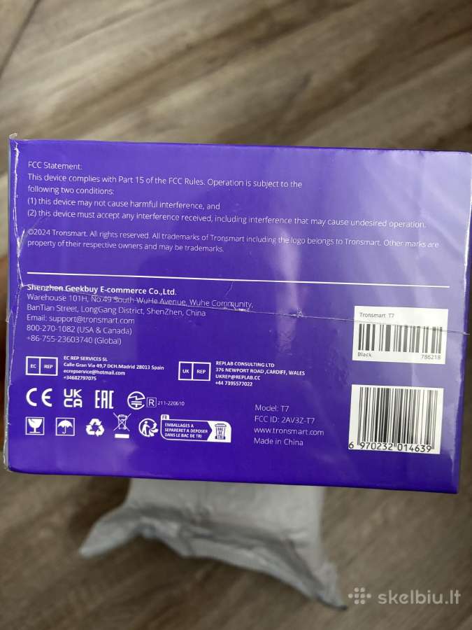Tronsmart t7 30w! belaidė kolonėlė - nuotraukos Nr. 7