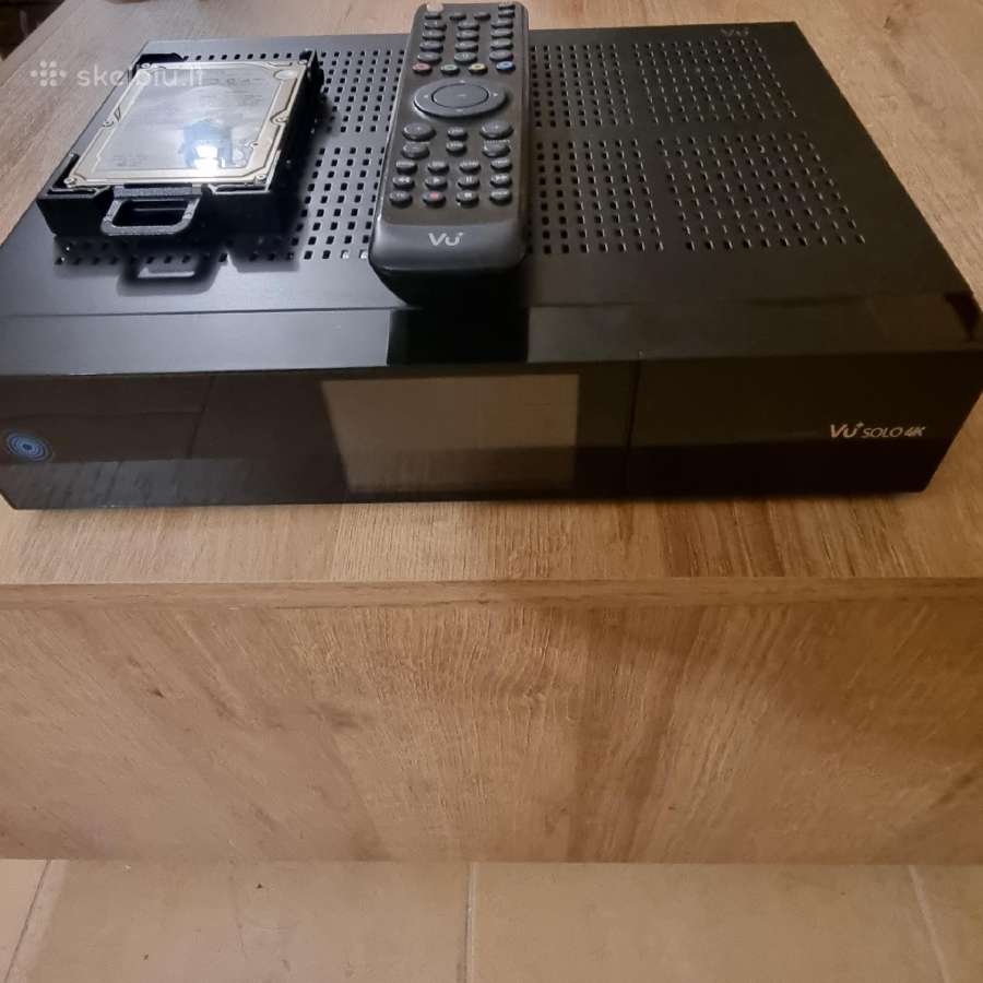 Palydovinis imtuvas Vu + Solo4k - nuotraukos Nr. 2