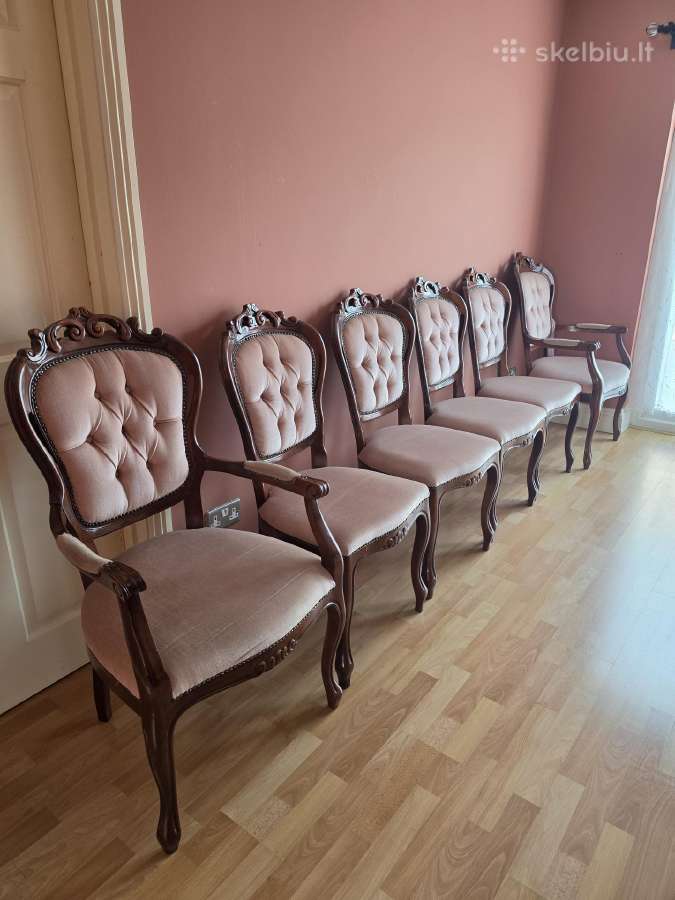 Parduodamas Itališko Stiliaus Šešių Asmenų Stalas - nuotraukos Nr. 7