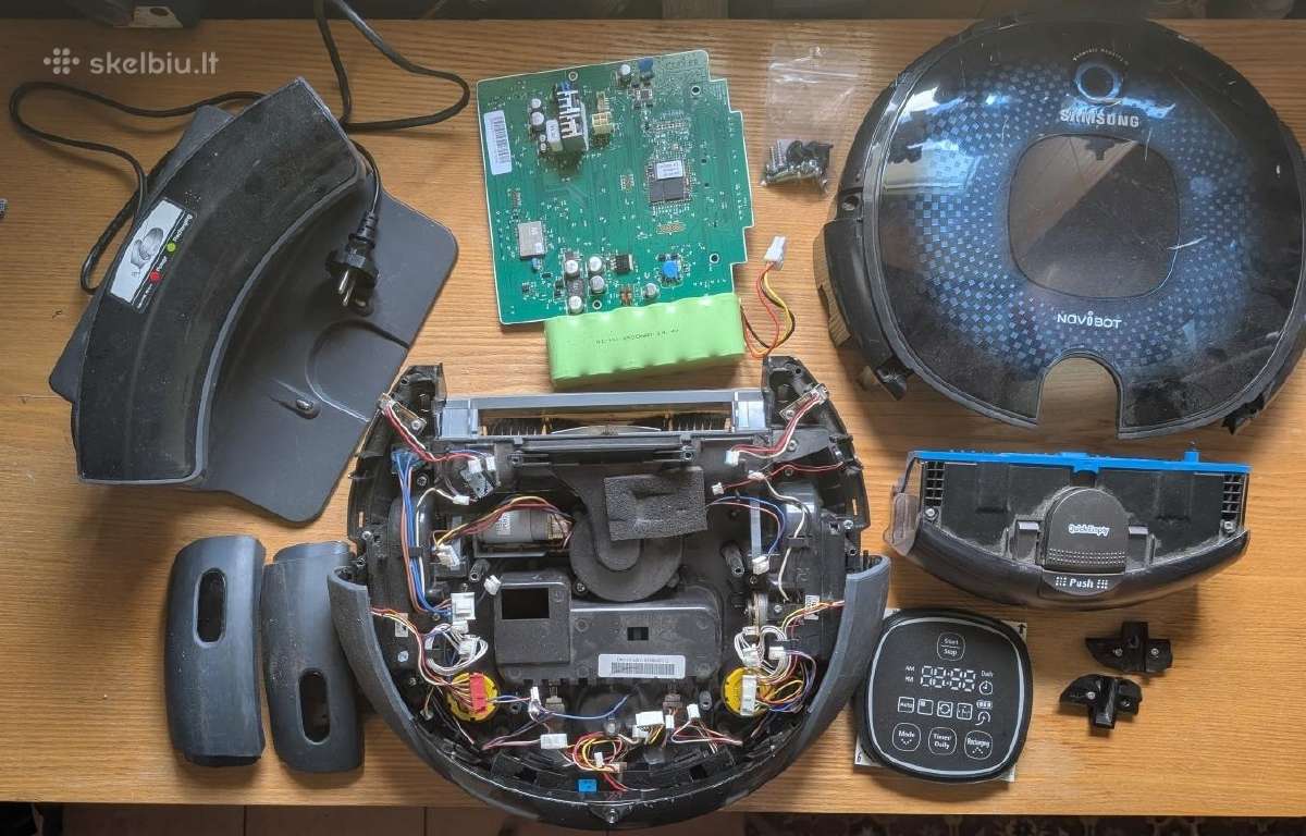 Samsung Navibot dalys + krovimo stotelė (Full Set)