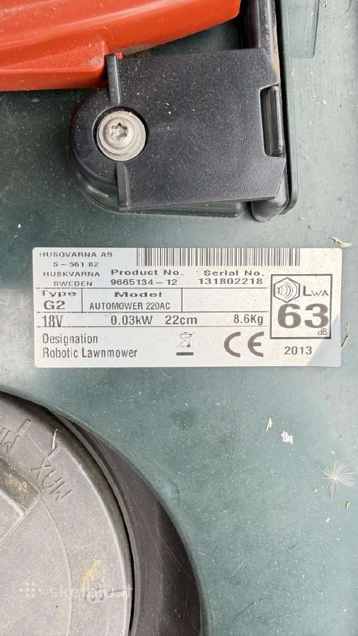 Husqvarna automover 220ac - nuotraukos Nr. 3