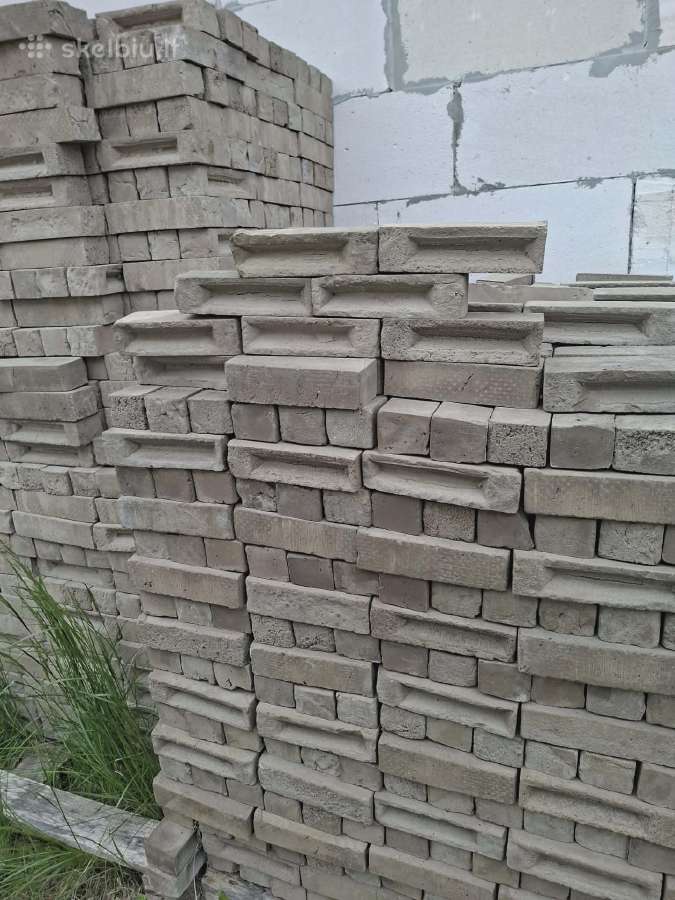 Klinkerio plytelių viduriukai