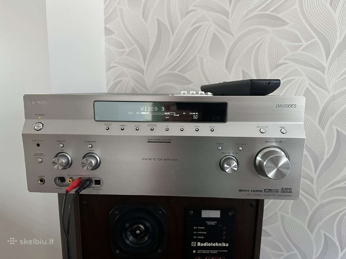 Sony Str-da1200es Stiprintuvas