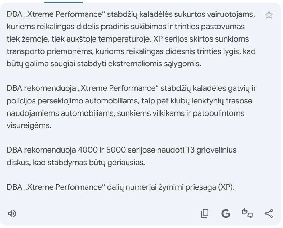 Dba Extreme Db8849xp Vag pr. stabdžių trinkelės - nuotraukos Nr. 4