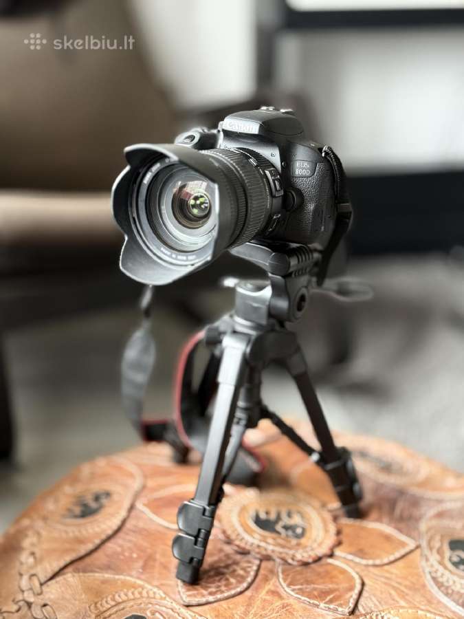 Canon 800d pilnas komplektas