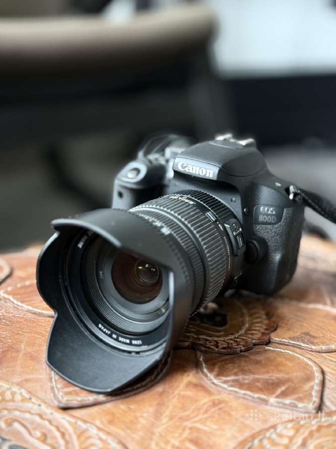 Canon 800d pilnas komplektas - nuotraukos Nr. 2