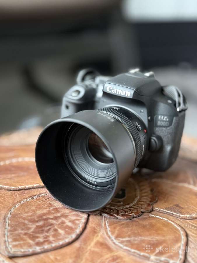 Canon 800d pilnas komplektas - nuotraukos Nr. 7