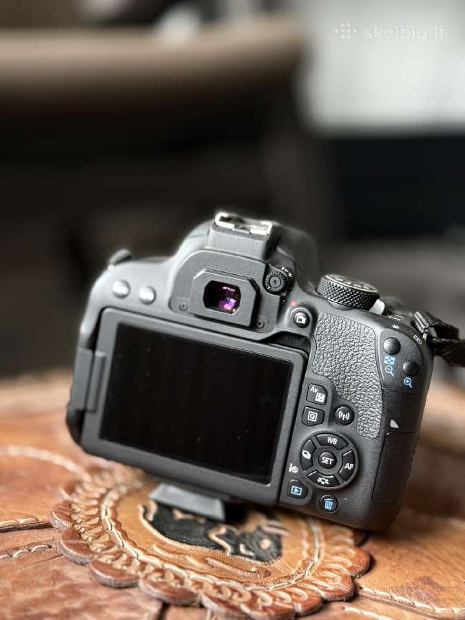 Canon 800d pilnas komplektas - nuotraukos Nr. 9