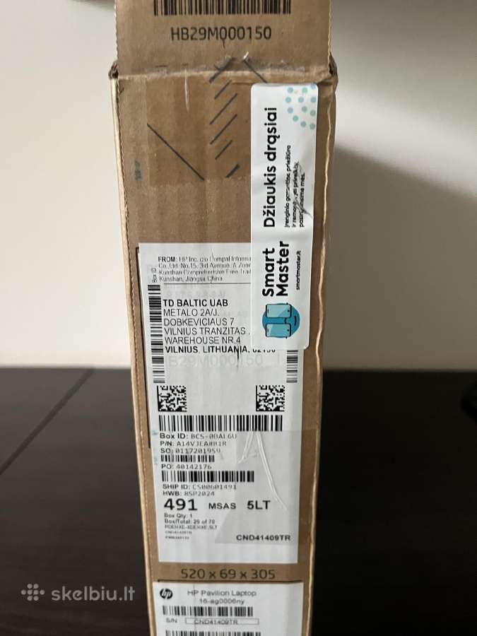 Laptop , nešiojamas kompiuteris Hp Pavilion 16 - nuotraukos Nr. 15