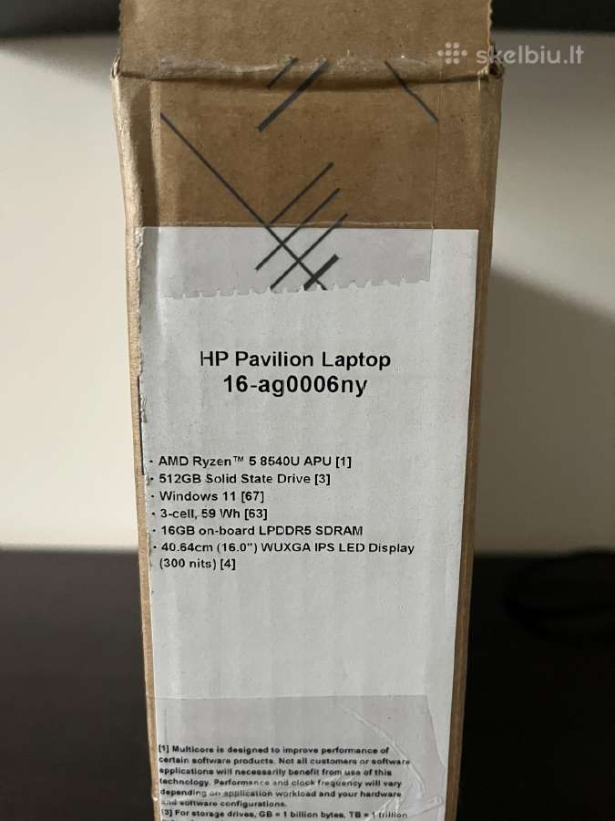 Laptop , nešiojamas kompiuteris Hp Pavilion 16 - nuotraukos Nr. 18
