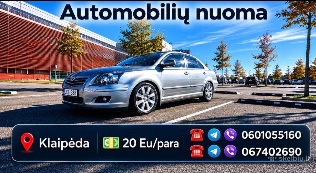 Automobilio nuoma
