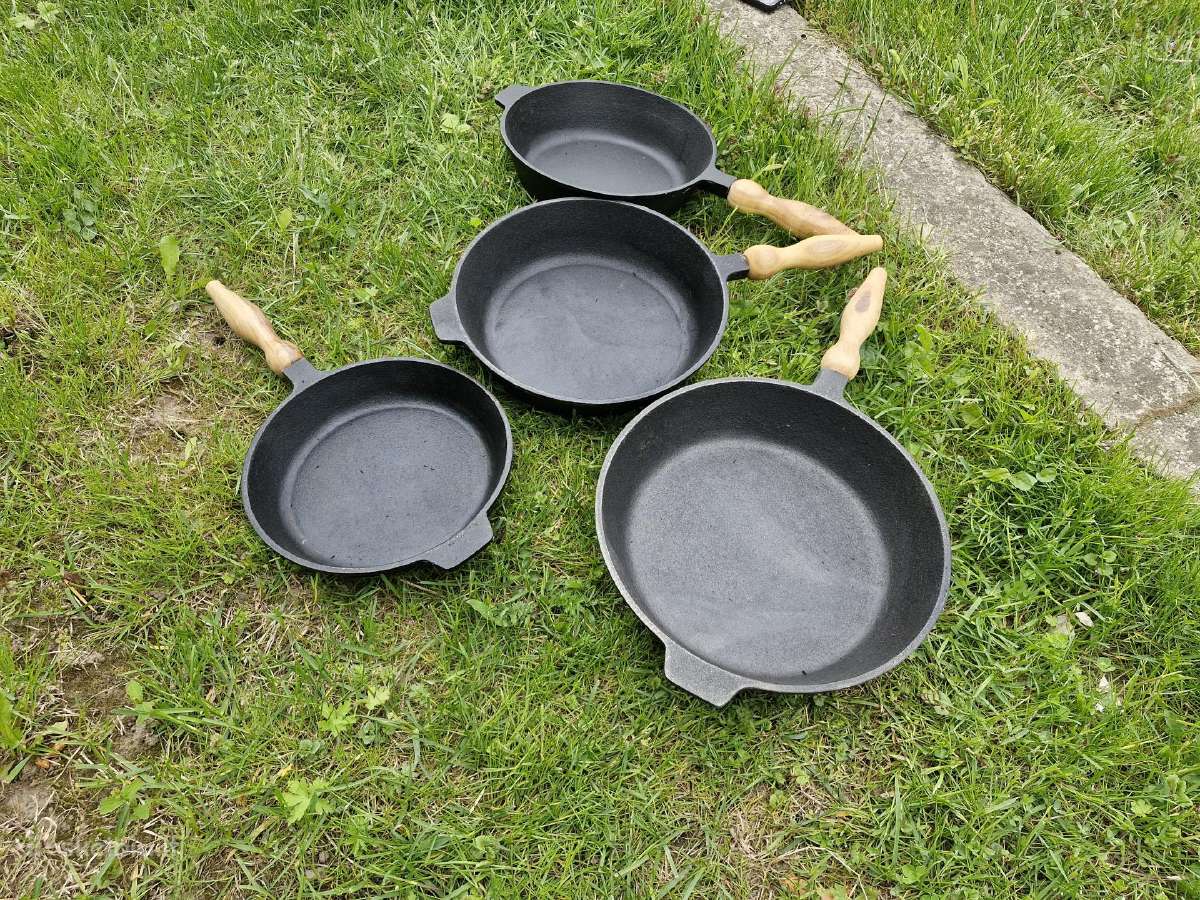 Naujos ketaus keptuves 22, 24, 26, 28 cm. - nuotraukos Nr. 4