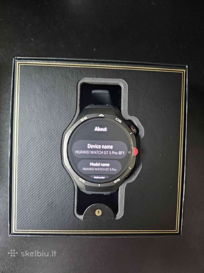 Huawei Watch GT 5 Pro 46mm naujas su garantija - nuotraukos Nr. 2